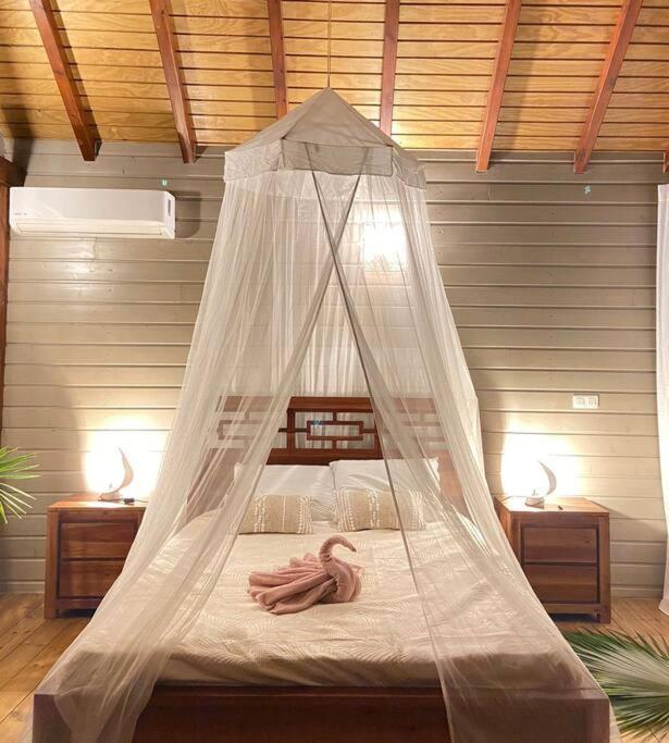 Eden Chalet, Spa Privatif Les Abymes Luaran gambar